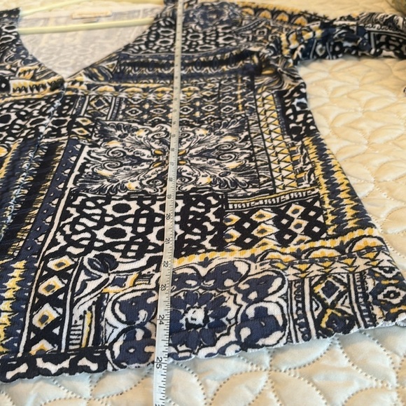 Christopher & Banks 1-button closure 3/4 sleeve Sweater Size Large - Picture 6 of 9